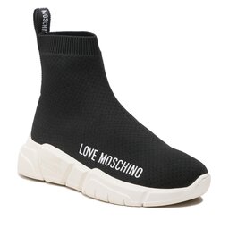 LOVE MOSCHINO Sneakersy LOVE MOSCHINO JA15343G1GIZ4000 Nero