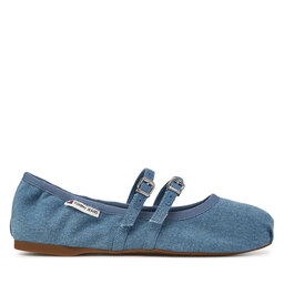 Tommy Jeans Bailarinas Tommy Jeans Ballerina Denim EN0EN02782 Azul