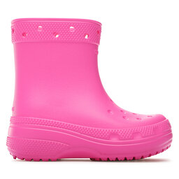 Crocs Γαλότσες Crocs Crocs Classic Boot Kids 208544 Ροζ