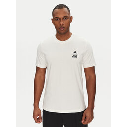 adidas adidas T-Shirt Star Wars The Mandalorian™ JI5715 Weiß Regular Fit