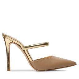 

Шльопанці MICHAEL Michael Kors Jessa Mule Pump 40R3JSHP1L Camel, Коричневий