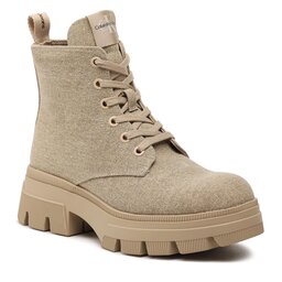 Calvin Klein Jeans Žygio batai Calvin Klein Jeans Chunky Combat Laceup Boot Co YW0YW01239 Trabetine ACC