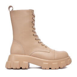 DeeZee Botines planos DeeZee 1709-1 Beis