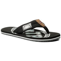 Tommy Hilfiger Sandaler Tommy Hilfiger Essential Th Beach Sandal FM0FM01369 Black 990