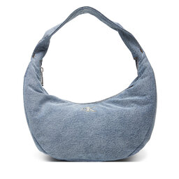 Calvin Klein Τσάντα Calvin Klein Denim Soft Crescent Sm LV04F3207G Μπλε