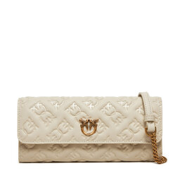 PINKO Torebka Pinko Love Tiny Brids Wallet C AI 24-25 PCPL 103765 A1YB Écru