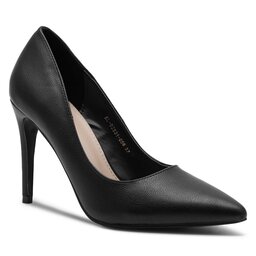 DeeZee Pantofi cu toc subțire DeeZee KL-92831-656 Negru