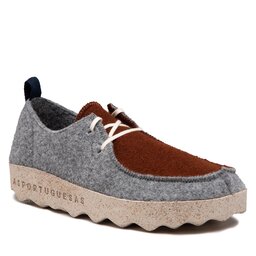 Asportuguesas Pantofi Asportuguesas Chat P018060006 Concrete/Brown