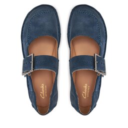 

Туфлі Clarks Funny Bar 26176443 Blue Nubuck, Голубий