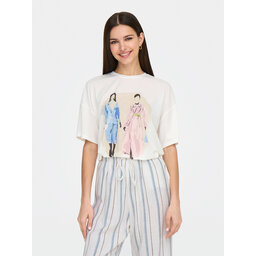 ONLY ONLY T-Shirt Melina 15342876 Weiß Regular Fit