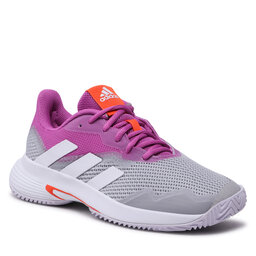 adidas Обувки adidas CourtJam Control W GZ4616 Grey/Pink/Grey