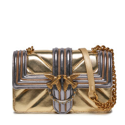 Pinko Kabelka Pinko Love One Mini Cl AI 23-24 PLTT 100059 A179 Gold ZZLQ