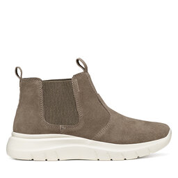 Geox Klassische Stiefeletten Geox D Plummery D66YNA 22 C1018 Dunkelbeige