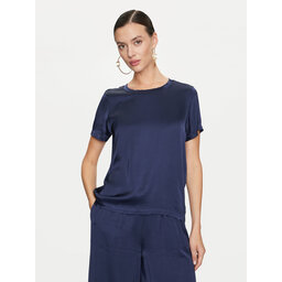 ViCOLO ViCOLO Marškinėliai TB0040 Tamsiai mėlyna Regular Fit