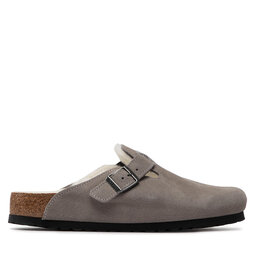 

Тапочки Birkenstock Boston 1017650 Stone Coin, Сірий