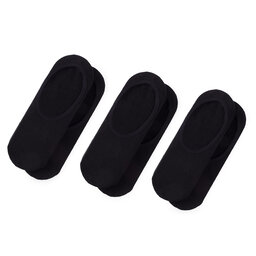 Vans Vyriškų pėdučių komplektas (3 poros) Vans Classic Super No Show VN000XTTBLK Black