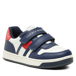 Tommy Hilfiger Laisvalaikio batai Tommy Hilfiger T1B9-33097-1351Y859 S Blue/Off White/Red Y859