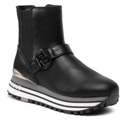 Liu Jo Kotníková obuv s elastickým prvkem Liu Jo Maxi Wonder 49 BF2111 P0102 Black 22222