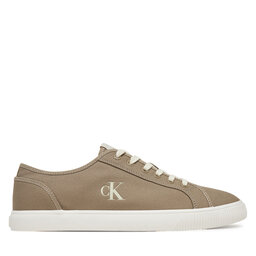 Calvin Klein Jeans Teniși Calvin Klein Jeans Ess Vulc Low Mg Canvas YM0YM01209 Bej