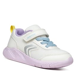 Geox Sneakersy Geox B Sprintye Girl B454TD 01454 C0653 White/Multicolor