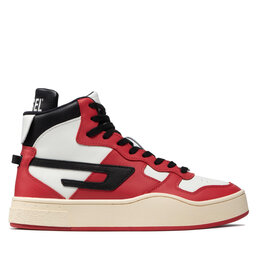 

Снікерcи Diesel S-Ukiyo Mid Y02675 PR013 H8817 Mars Red/Star White/Black, Червоний