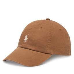 Polo Ralph Lauren Czapka z daszkiem Polo Ralph Lauren 211912843053 Brązowy
