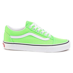 

Кросівки Vans Old Skool VN0A4U3BWT51 (Neon) Green Gecko/Tr Wht, Зелений