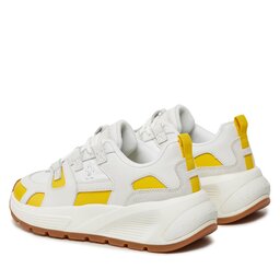

Снікерcи Tommy Hilfiger Th Premium Runner Mix FW0FW07651 White/Valley Yellow 0K9, Білий