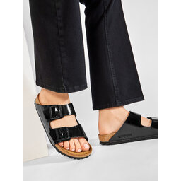 Birkenstock Шльопанці Birkenstock Arizona Birko-Flor 1005292 Чорний