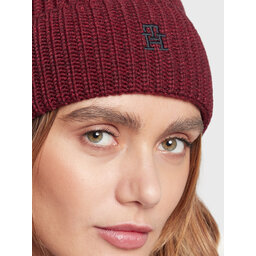 

Шапкa Tommy Hilfiger Monogram AW0AW14286 XJS, Бордовий