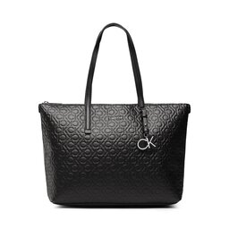 Calvin Klein Sac à main Calvin Klein Ck Must Shopper Mid Embossed Mono K60K610274 BAX