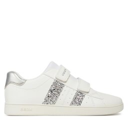 Geox Laisvalaikio batai Geox J Eclyper Girl J45LRA 000BC C0007 D Balta