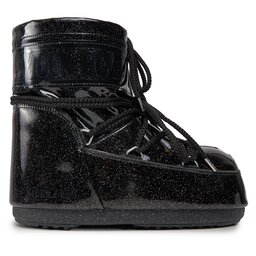 

Снігоходи Moon Boot Low Glitter 14094400001 Black 001, Чорний