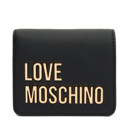LOVE MOSCHINO Mali ženski novčanik LOVE MOSCHINO JC5612PP1NKD0000 Crna