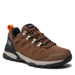 Jack Wolfskin Bakancs Jack Wolfskin Refugio Texapore Low W 4050821 Brown/Apricot