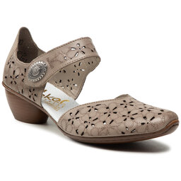 Rieker Īsi apavi Rieker 43786-64 Beige