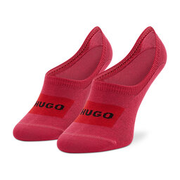 

Набір з 2 пар жіночих підслідників Hugo Lable 50480341 Dark Pink 658, Рожевий