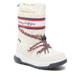 Tommy Hilfiger Sniega zābaki Tommy Hilfiger Snow Boot T3A6-32436-1485 M White 100