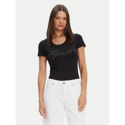 Guess Guess Majica W5YI46 J1314 Črna Regular Fit