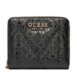Guess Mały Portfel Damski Guess Aldina Slg SWGG96 63137 Czarny