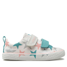 

Кеди Clarks Foxing Lo T. 26166354 S Cotton Combi, Білий