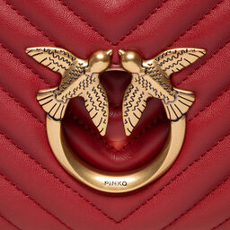 

Сумка Pinko Love Click Classic Bageutte Che AL 22-23 PLTT 1P22R2 A03Z Ruby Red R72Q, Червоний
