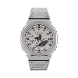G-Shock Zegarek G-Shock GM-2100YM-8AER Srebrny