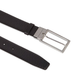 

Чоловічий ремінь Calvin Klein Adj/Rev Slim Frame Mono K50K510927 Black Smooth/Nano Mono BAX, Чорний