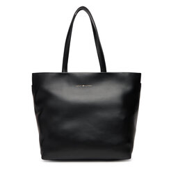 Tommy Hilfiger Τσάντα Tommy Hilfiger Th Logotape Tote AW0AW17693 Μαύρο