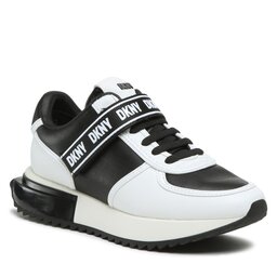 DKNY Sneakersy DKNY Pamm-Lace Up K3249681 Blk/Wht Blw