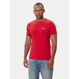 Pepe Jeans Pepe Jeans Camiseta Original Basic 3N PM5010133 Rojo Regular Fit