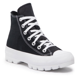 

Снікерcи Converse Ctas Lugged Hi 565901C Black/White/Black, Чорний