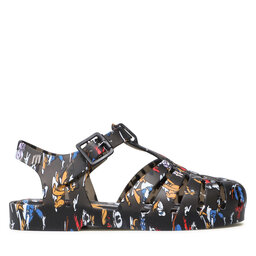 Melissa Sandały Melissa Mini Melissa Possession Print 33444 Czarny