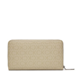 

Великий жіночий гаманець Calvin Klein Ck Must Xl Z/A Wallet_Epi Mono K60K611773 Stoney Beige Epi Mono PEA, Сірий
